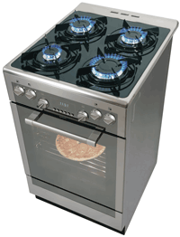 Gas cooker servicing